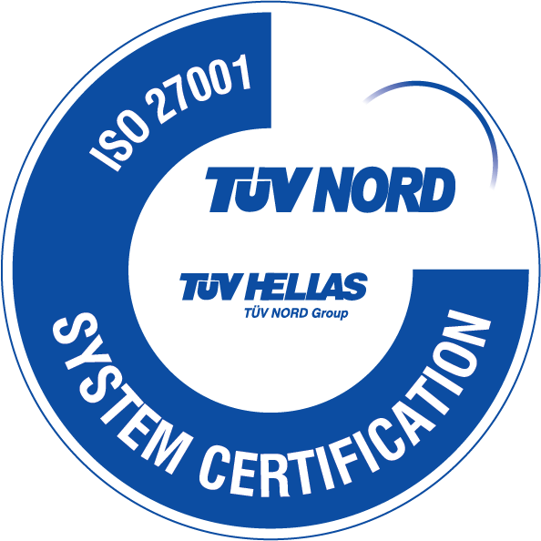 ISO 27001 in TUV logo